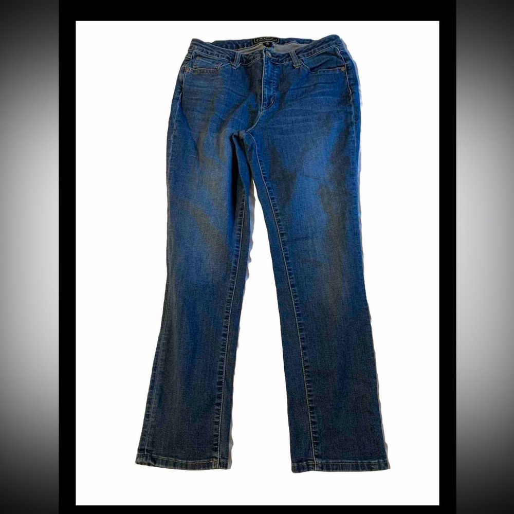 Cato Premium Blue Denim Women Bootcut Jeans Pants Size 10 30x28